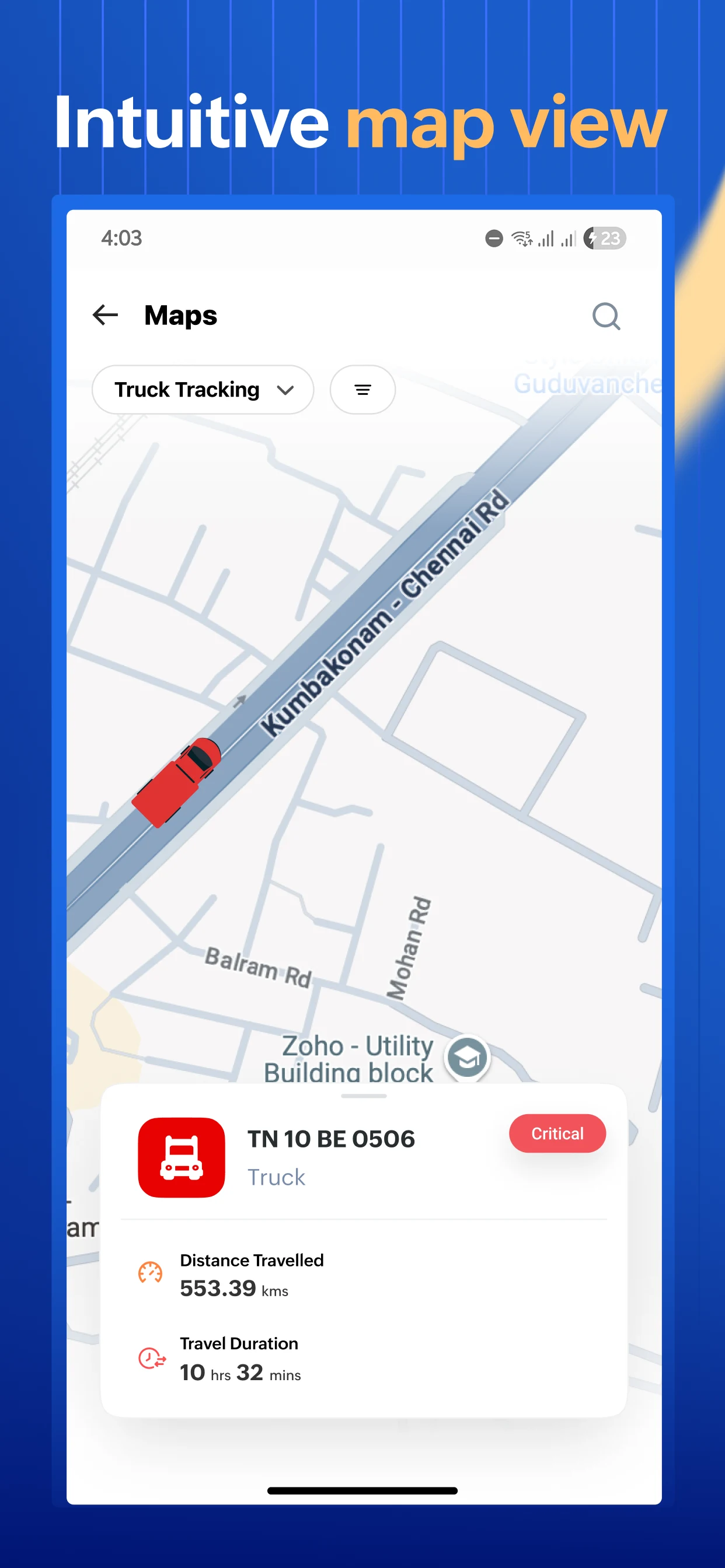 Zoho IoT - Customer Portal screenshot